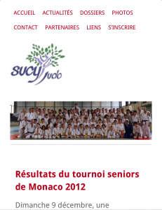 Sucy Judo sur mobile Sucy Judo sur mobile