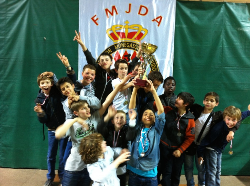 Les benjamins au Challenge de Monaco 2014
