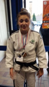 Pauline Goubet au tournoi de Harnes