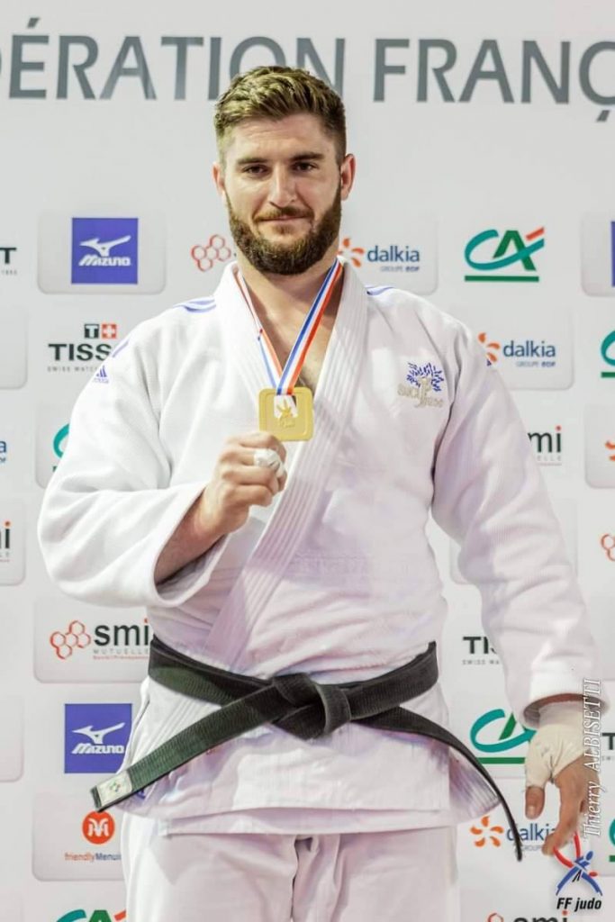 Joseph Terhec au championnat de France 2e division 2019 - Crédit : Thierry Albisetti / FF Judo